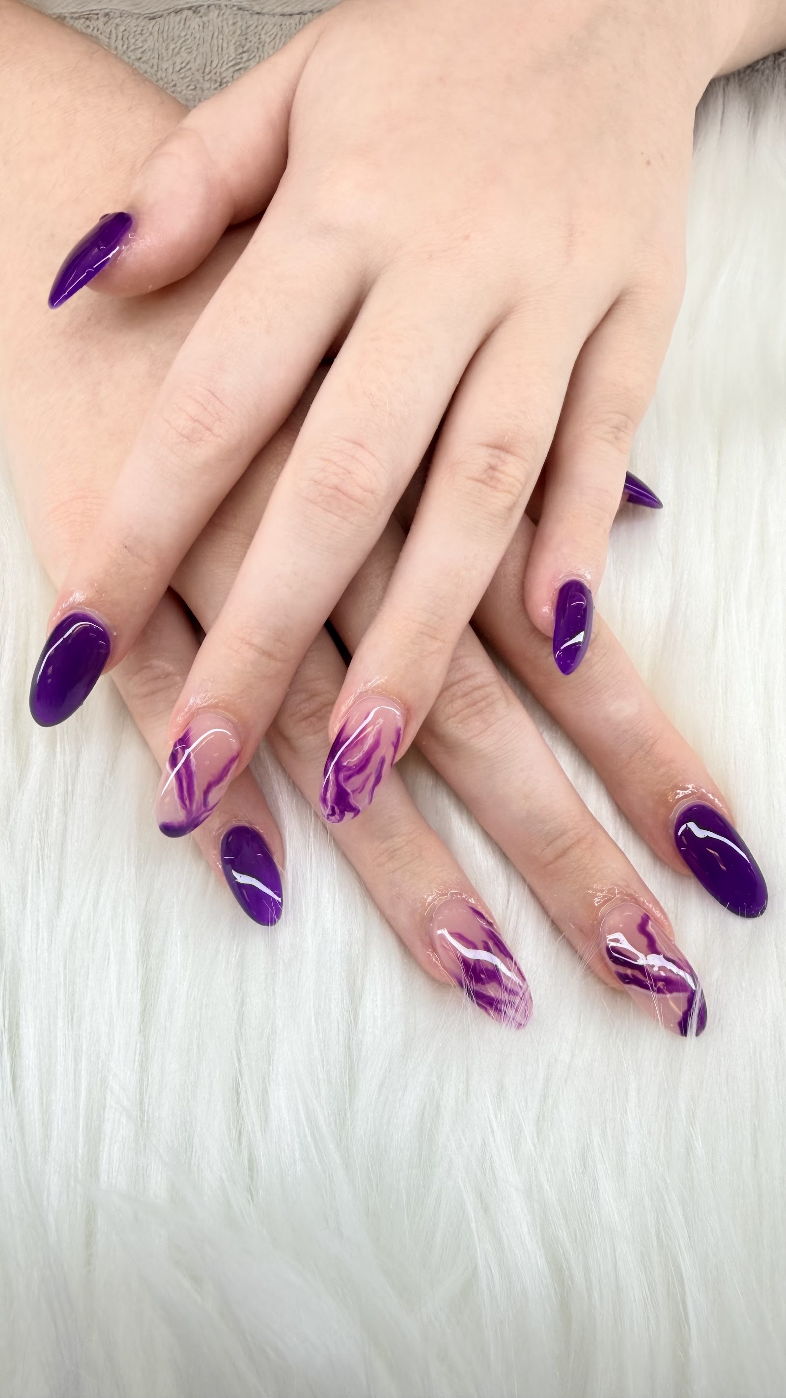 Daisy Nails & Spa nail work in Myrtle Beach, South Carolina